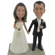 Personalized Custom Wedding bobble headdoll