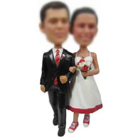 Personalized Custom Wedding bobbleheads