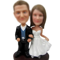 Personalized Custom Wedding bobbleheads