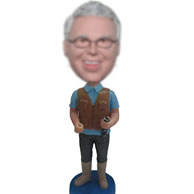 Personalized Customized casual man bobblehead