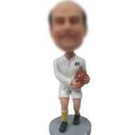 Personalized Customized bobblehead rugby players
