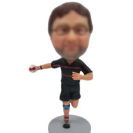 Personalized happy sports bobble heads