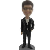 Personalized man in suit bobbleheads