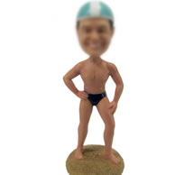 Personalized Swim bobbleheads