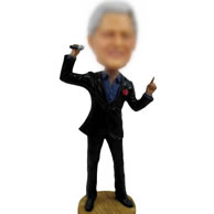 Spokesman bobble head doll