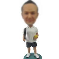 Tennis bobble head doll