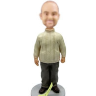 White sweater bobbleheads