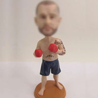 Boxer bobble head doll