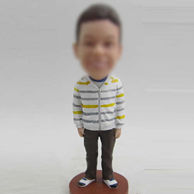 Boy bobble head doll