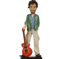 Boy With Guitar Bobble head doll 12 Inch