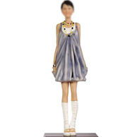 Casual Girl Bobble Heads 12 Inch