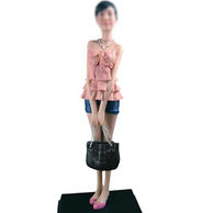 Casual Girl Bobblehead 12 Inch