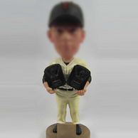 Custom man bobble head