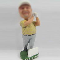 Custom golf bobble head