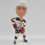 Custom Hockey players bobble doll