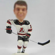 Custom Hockey players bobble dolls