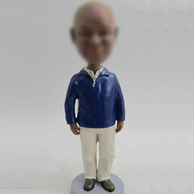 Custom man bobble head