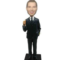 Custom Man In Suit Bobbleheads 12 Inch