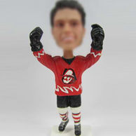 Custom sports bobble doll