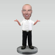 Custom work man bobbleheads