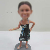 Dress girl bobbleheads dolls