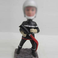 Firefighters bobble head doll