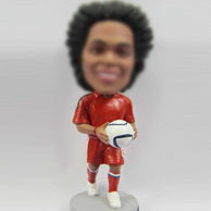 Football player bobble heads