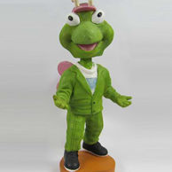 Green pants bobble head doll