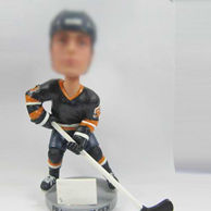 Hockey players bobble heads