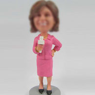 Moderator bobble head doll