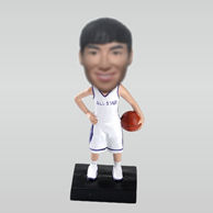 Personalized custom basketball bobbleheads