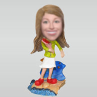 Personalized custom Beach tourism bobbleheads