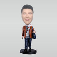 Personalized custom Casual Man bobbleheads