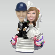 Personalized custom Church wedding bobbleheads