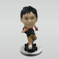 Personalized custom Cute boy bobble head doll