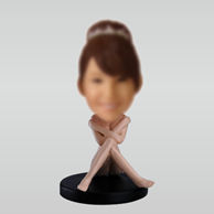 Personalized custom Exposed female bobbleheads