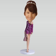 Personalized custom Fashionable bobble heads