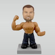 Personalized custom Fitness coach bobble heads