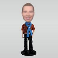 Personalized custom MALE bobble heads