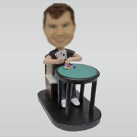 Personalized custom God of Gamblers bobbleheads