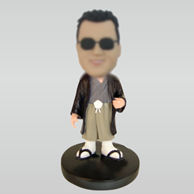 Personalized custom Japanese dress bobbleheads