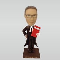 Personalized custom Judge bobbleheads