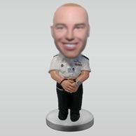 Personalized custom police bobble head