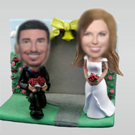 Personalized custom Propose marriage bobbleheads