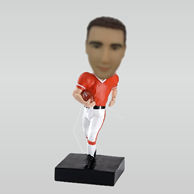 Personalized custom Rugby player bobbleheads
