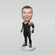 Personalized custom strong man bobblehead