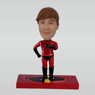 Personalized custom super man bobbleheads