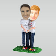 Personalized custom sweet lover bobblehead