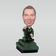 Personalized custom tank bobbleheads