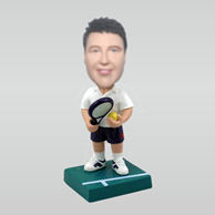 Personalized custom Tennis bobble heads